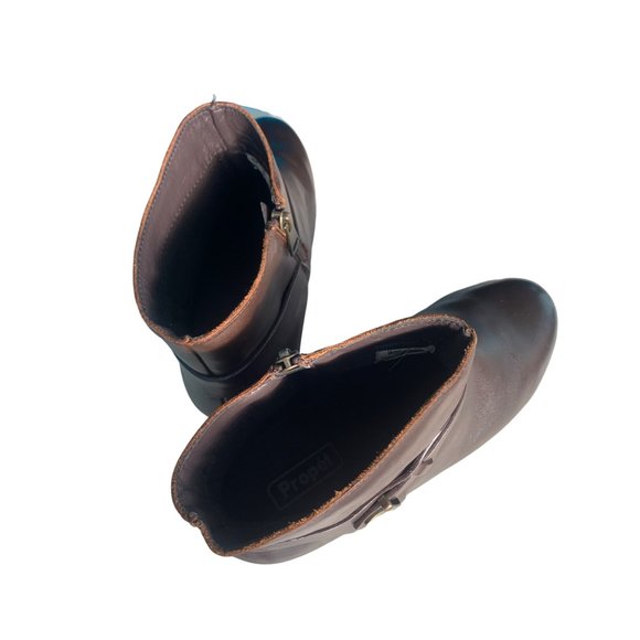 Propet Women's Topaz Ankle Boot ESPRESSO Size 10 - Picture 6 of 13